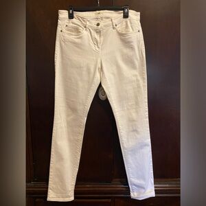 White Denim Skinny Jeans